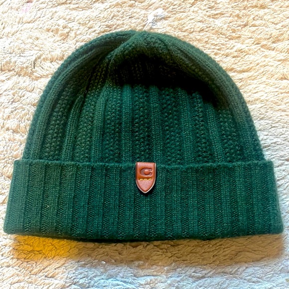 Coach cashmere beanie - Picture 1 of 5